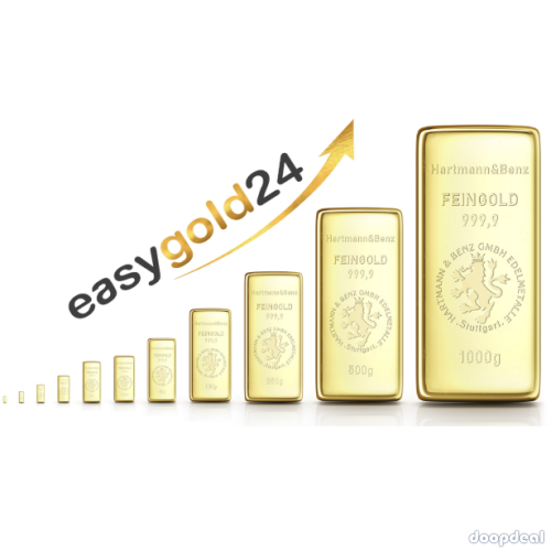 Your personal Hartmann & Benz gold account: safe, flexible, free of charge! (Made in German)